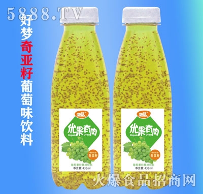 好夢優(yōu)果有肉葡萄味果汁飲品330ml