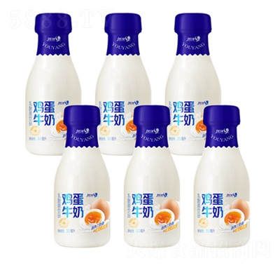 優(yōu)洋雞蛋牛奶乳酸菌飲品300mlX6