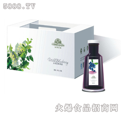冰野藍莓果汁（果肉型）