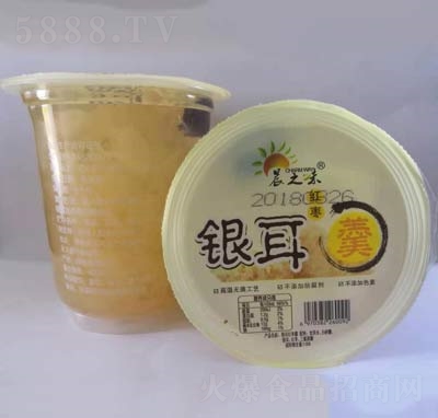 晨之味紅棗銀耳粥杯裝粥速食粥