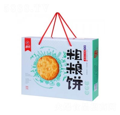 舒卡1000g粗糧餅（黑豆山藥味）禮盒